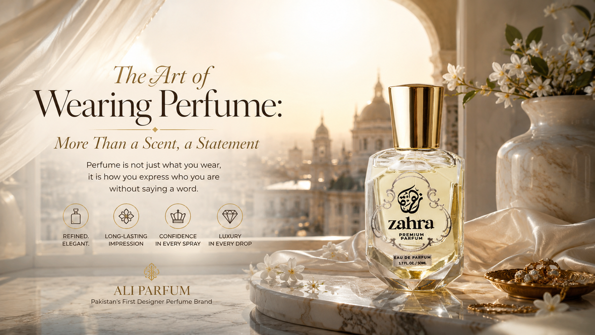 The Art of Wearing Perfume: More Than a Scent, a Statement