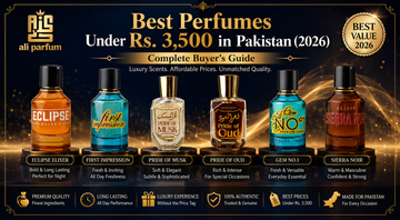 Best Perfumes Under Rs. 3,500 in Pakistan (2026) – Complete Buyer's Guide