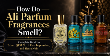 How Do Ali Parfum Fragrances Smell? Complete Guide to Zahra, QEM No. 1, First Impression, and Sierra Noir