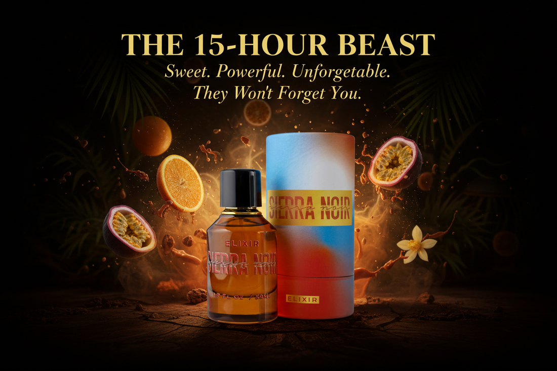 Sierra Noir — The 15-Hour Long-Lasting Sweet & Fruity Niche Fragrance