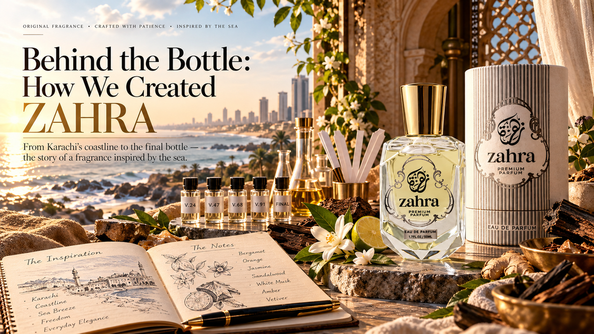 Behind the Bottle: How We Created ZAHRA