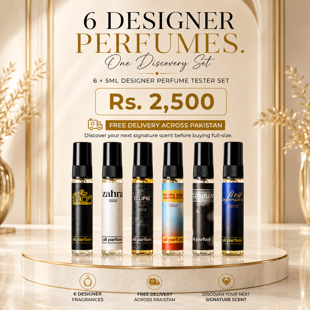 Ali Parfum Signature 6 Discovery Set – 6 Fragrances, One Box