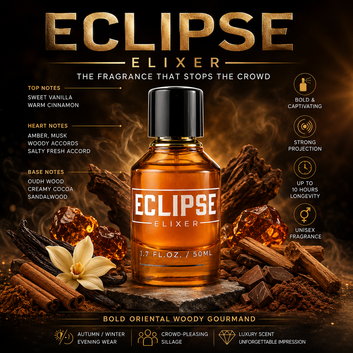 ECLIPSE By ALI PARFUM– Bold Vanilla Oudh Fragrance