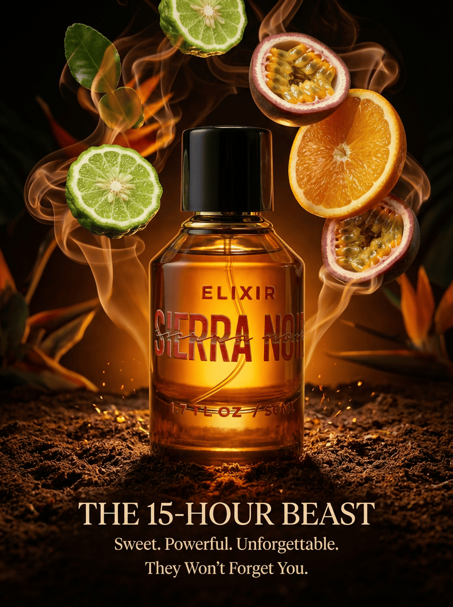 Sierra Noir by Ali Parfum Perfume – 15 Hours Beast Mode Lasting