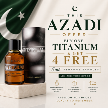 Titanium By ALI PARFUM – Fresh Vibrant Signature Perfume | Long-Lasting
