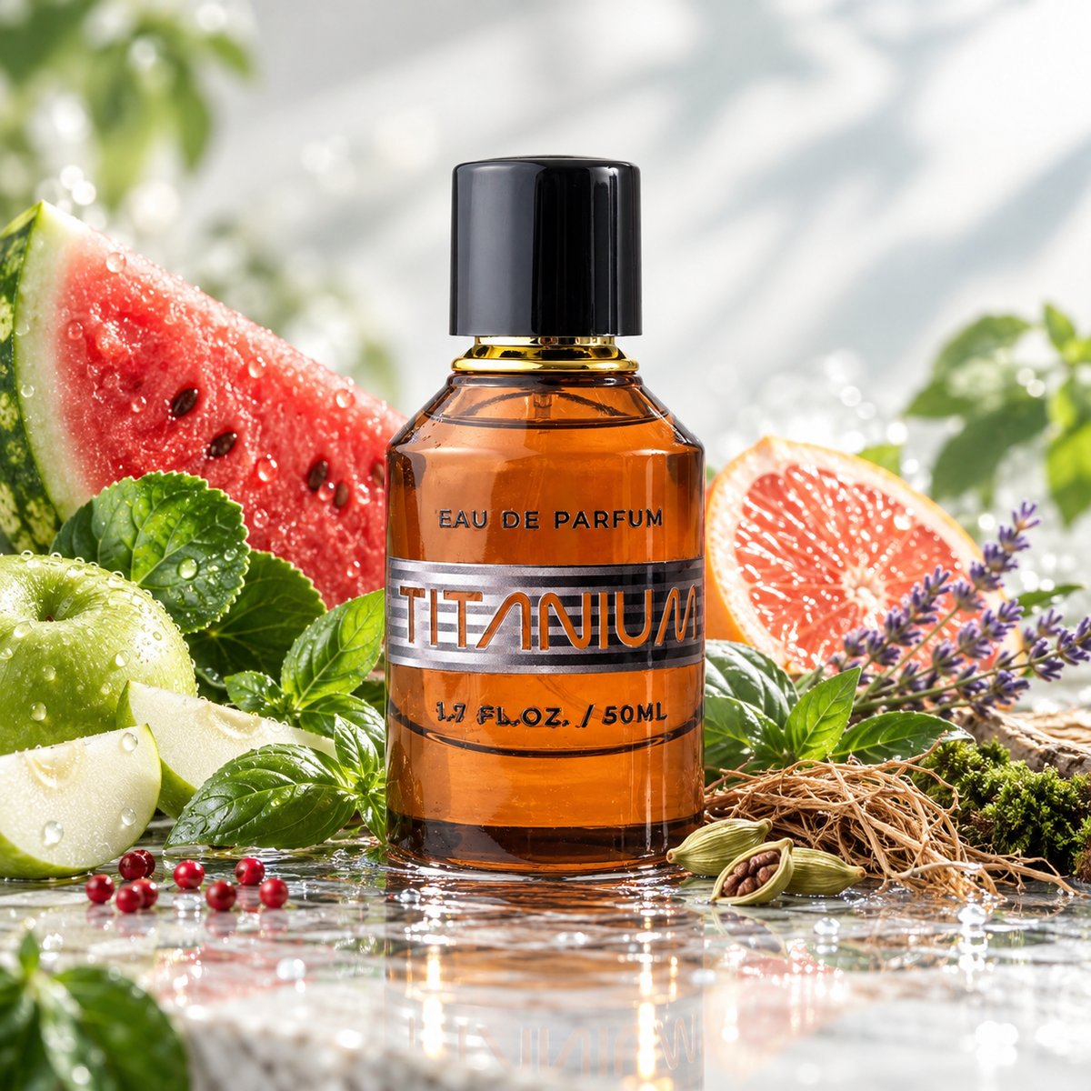 Titanium By ALI PARFUM – Fresh Vibrant Signature Perfume | Long-Lasting